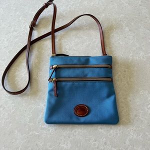 Blue cross body purse NWOT